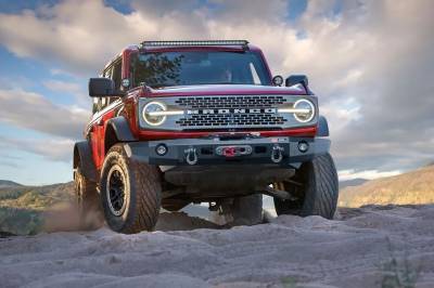 Warn - Warn 107870 Elite Series Front Bumper - 2021 Ford Bronco