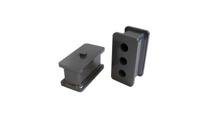 MaxTrac Suspension - MaxTrac Rear Lift Blocks - 2.5" Lift Height 2003-2008 Ram 1500 Mega Cab (8-Lug) 2WD