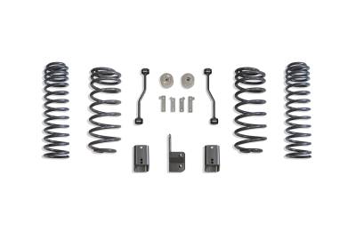 MaxTrac Suspension - MaxTrac F&R Lift Kit - 3"/2" Lift Height (Box 1) 2018-2020 Jeep Wrangler JL 2WD & 4WD (No Shocks)