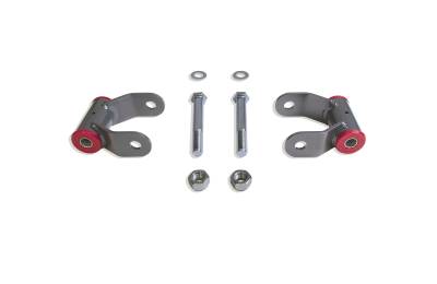 MaxTrac Suspension - MaxTrac Rear Lift Shackles - 1" Lift Height 2015-2020 Ford F-150 2WD