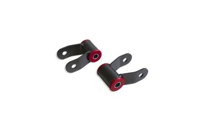 MaxTrac Suspension - MaxTrac Rear Lift Shackles - 1" Lift Height 2004-2020 Nissan Titan 2WD (Non Pro 4X & Xd Models)