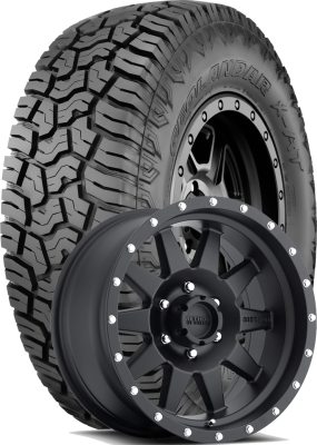 Yokohama Tire - 35x12.50R17 Geolandar X-AT on 17x8.5 Method Racing 301 Standard