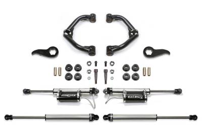 Fabtech - Fabtech K1156DL Uniball UCA Lift System w/Shocks - 2020> GM 2500 HD