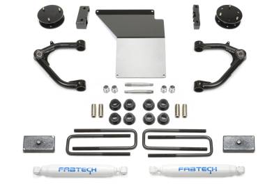 Fabtech - Fabtech K1071 Uniball Control Arm Lift System - 2014>2018 GM 1500