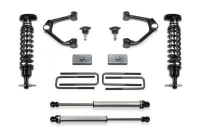 Fabtech - Fabtech K1153DL Ball Joint UCA Lift System w/Shocks - 2019> GM 1500 Trail Boss & AT4