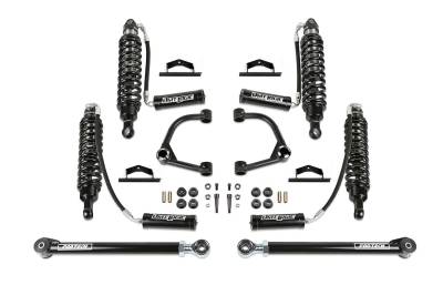 Fabtech - Fabtech K2378DL Uniball UCA Lift System w/Shocks - 2021> Ford Bronco