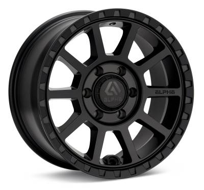 ALPHAequipt Wheel - 15X7 5X100 +15 MATTE BLACK  FOXTROT -