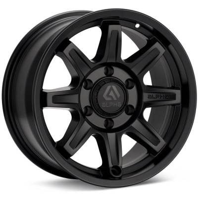 ALPHAequipt Wheel - 16X8 5X165 +0 BLACK  COMMAND