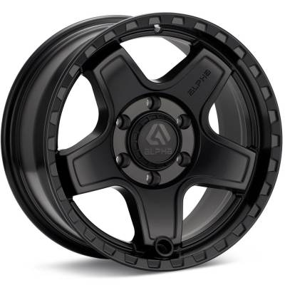 ALPHAequipt Wheel - 17X8.5 6X135 +25 MATTE BLACK  ECHO