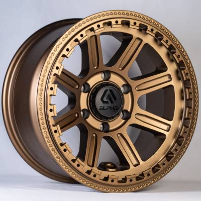 ALPHAequipt Wheel - 17X9 5X127  X COMMANDER -20 CB 78.30 BRONZE