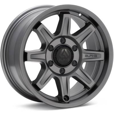 ALPHAequipt Wheel - 18X9 5X120 +35 LIGHT GREY  COMMAND