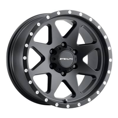 Desert Rattler Aluminum - 17X8.5 Stealth 770  Spoke 6X5.5 - 4.75"BS