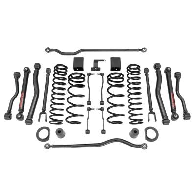 Rancho - Rancho Suspension RS66125B - 4.5" Jeep Wrangler JL 4 Door Short Arm System