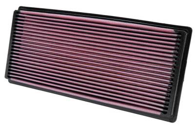 K&N - K&N Replacement Air Filter - JEEP WRANGLER 2.5L L4 96-02, 4.0L L4 96-06