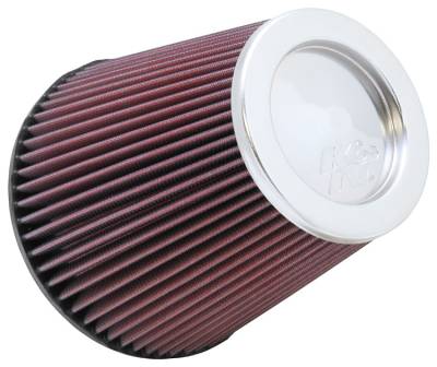 K&N - K&N Universal Clamp-On Air Filter - 6"FLG, 7-1/2"B, 5"T, 7-1/2"H