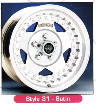 Centerline Wheel - 15X7 CENTERLINE POLISH HTII 5-45 5"BACK