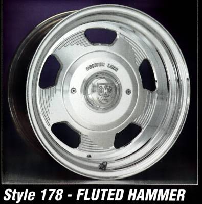 Centerline Wheel - 15X8 CENTERLINE BILLET HAMMER 5-4.5/475