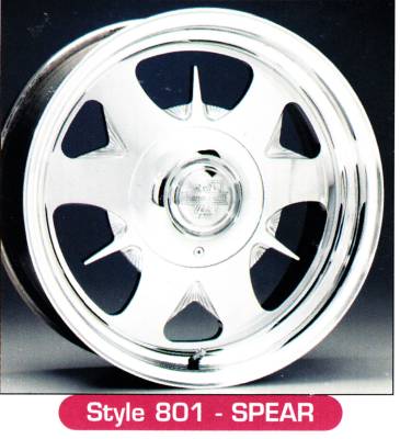 Centerline Wheel - 18X8 CENTERLINE SPEAR   5"BS  5-5/5-5.5