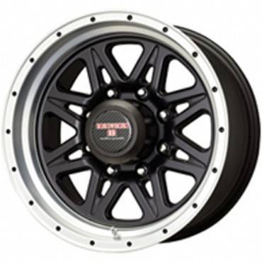 Desert Rattler Aluminum - 17X9 Desert Rattler Moab-STR 5 - Black-Machined - 5x4.5