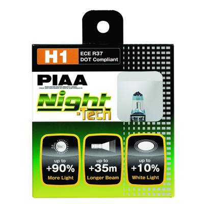 PIAA - PIAA 10701 H1 Night-Tech Replacement Bulb