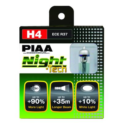 PIAA - PIAA 10704 H4/9003/HB2 Night-Tech Replacement Bulb