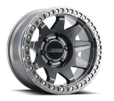 Method Racing Wheels - 17x9 Method MR108 - 6x5.5  3.5"BS - GLOSS TITANIUM