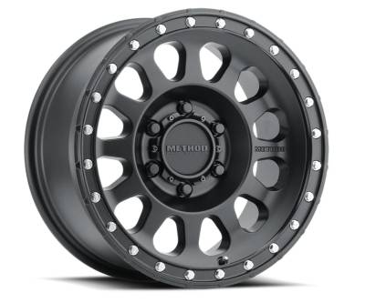 Method Racing Wheels - 20x10 Method MR315 - 6x135  4.76"BS - MATTE BLACK