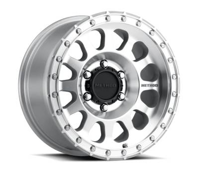 Method Racing Wheels - 20x10 Method MR315 - 8x6.5  4.76"BS - MACHINED - CLEAR COAT