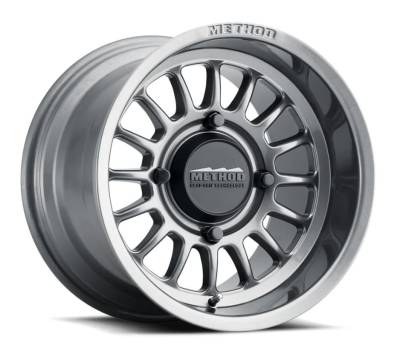 Method Racing Wheels - 15x10 Method MR411 Bead Grip - 4x156  6.4"BS - GLOSS TITANIUM