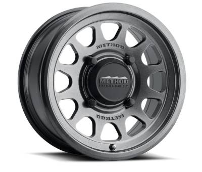 Method Racing Wheels - 15x10 Method MR414 Bead Grip - 5x4.5  6.25"BS - GRAPHITE