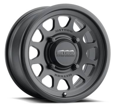 Method Racing Wheels - 15x10 Method MR414 Bead Grip - 5x4.5  6.25"BS - MATTE BLACK