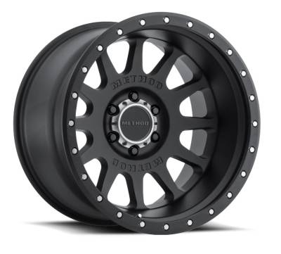 Method Racing Wheels - 20x10 Method MR605 NV - 6x135  4.55"BS - MATTE BLACK