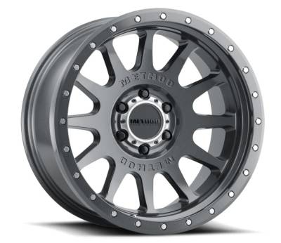 Method Racing Wheels - 20x10 Method MR605 NV - 6x135  4.55"BS - GLOSS TITANIUM