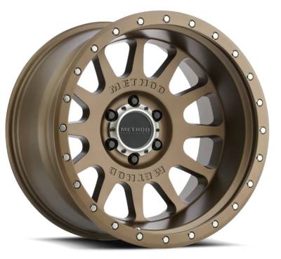 Method Racing Wheels - 20x10 Method MR605 NV - 6x135  4.55"BS - METHOD BRONZE