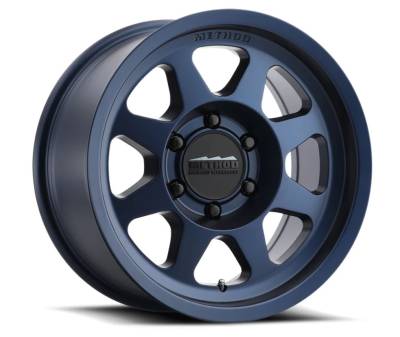 Method Racing Wheels - 17x9 Method MR701 Bead Grip - 5x5  4.6"BS - BAHIA BLUE