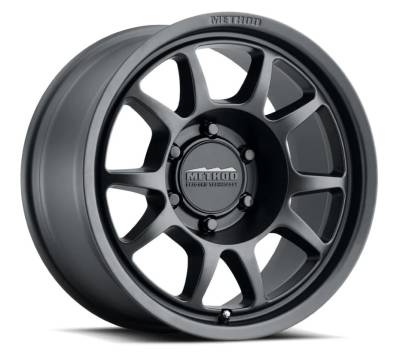 Method Racing Wheels - 17x7.5 Method MR702 Bead Grip - 5x130  6.2"BS - MATTE BLACK