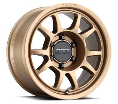 Method Racing Wheels - 17x7.5 Method MR702 Bead Grip - 5x130  6.2"BS - METHOD BRONZE