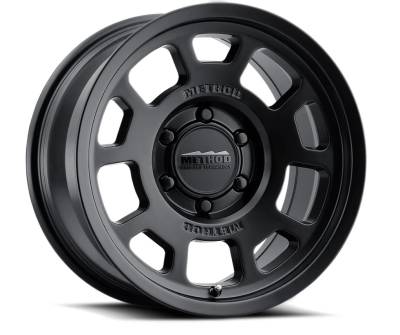 Method Racing Wheels - 17x8.5 Method MR705 Bead Grip - 5x5  5.78"BS - MATTE BLACK