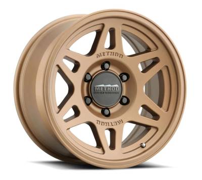 Method Racing Wheels - 17x7.5 Method MR706 Bead Grip - 5x108  5.4"BS - METHOD BRONZE