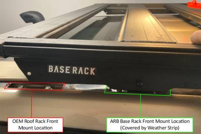 ARB 4x4 Accessories - ARB 4x4 Accessories BASE204 BASE Rack Kit