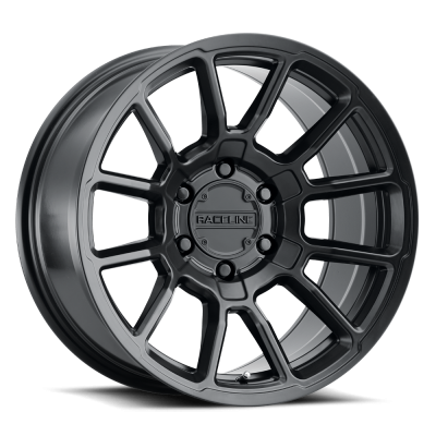 Raceline Wheels - 20X9 Raceline 950B-Gauge Satin Black 8X170 5.5"BS