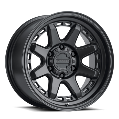 Raceline Wheels - 15X8 Raceline 947B-Scout Satin Black 5X114.3 3.5"BS