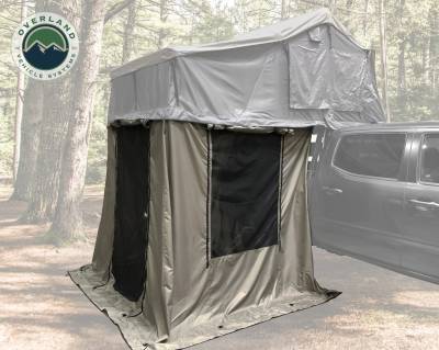 Overland Vehicle Systems - OVS Nomadic 2 Annex - Green Base With Black Floor & Travel Cover