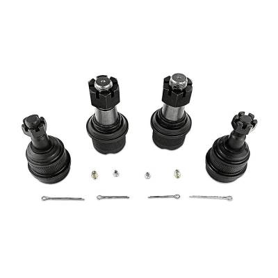 Apex Chassis - Apex Chassis Ram Ball Joint Kit Front Upper Front Lower (2) BJ130 (2) BJ150 For 14-19 RAM 2500/3500