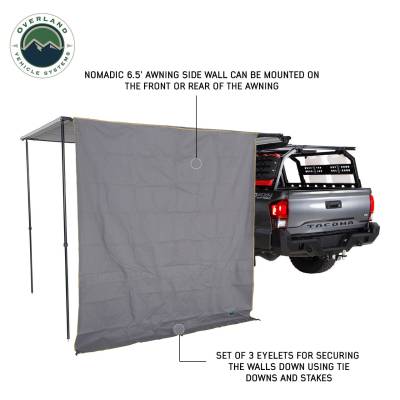 Overland Vehicle Systems - Nomadic Awning Side Wall 2.0 x 2.0 x 2.0