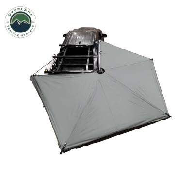 Overland Vehicle Systems - Nomadic 270 LTE Awning, Brackets, 4 Wall Set  - Passenger Side