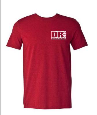 Desert Rat Logo Items - Desert Rat Off Road Centers T-Shirt - Red - Medium