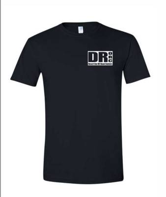 Desert Rat Logo Items - Desert Rat Off Road Centers T-Shirt - Black - Small