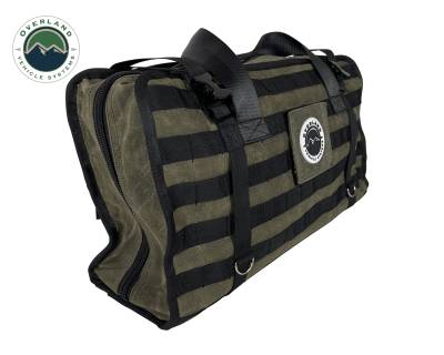 Overland Vehicle Systems - Extra Large Recovery Gear Storage - #16 Waxed Canvas