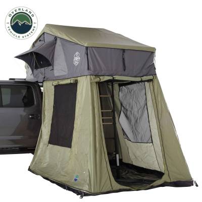 Overland Vehicle Systems - N3E Nomadic 3 Extended Roof Top Tent With Annex